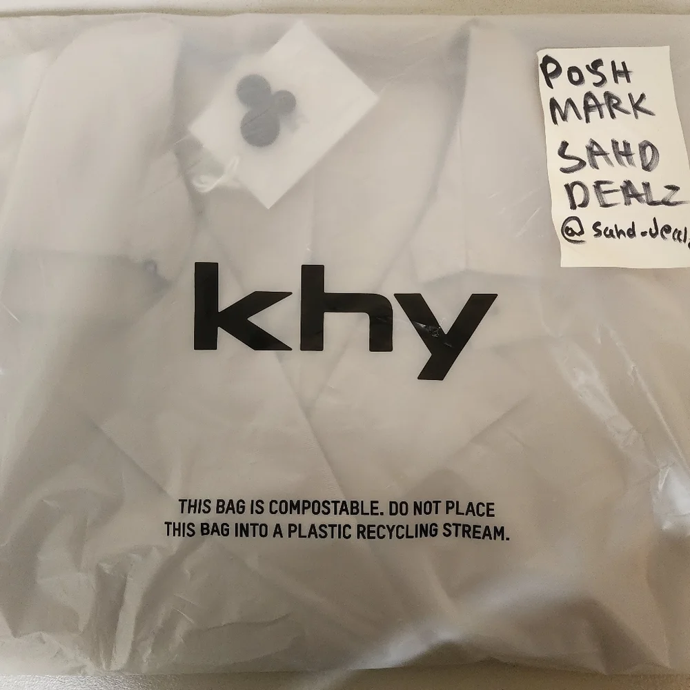 KHY Relaxed Trench Coat Taupe Small - Picture 2 of 3